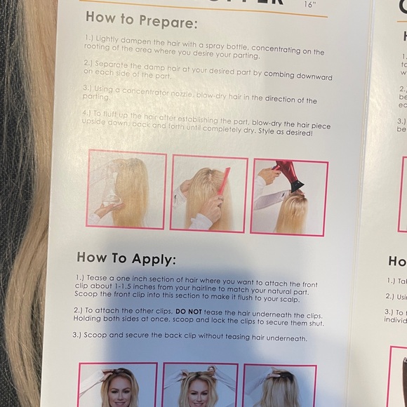 Hidden Crown Halo Luxurious Light Blonde Hair Extensions - Picture 4 of 9